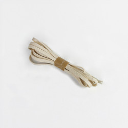 Lacets coton plat on sale